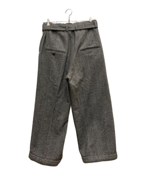 BED J.W. FORD（ベッドフォード）BED J.W. FORD (ベッドフォード) Wool Mosser Wide Pants グレー サイズ:1の古着・服飾アイテム