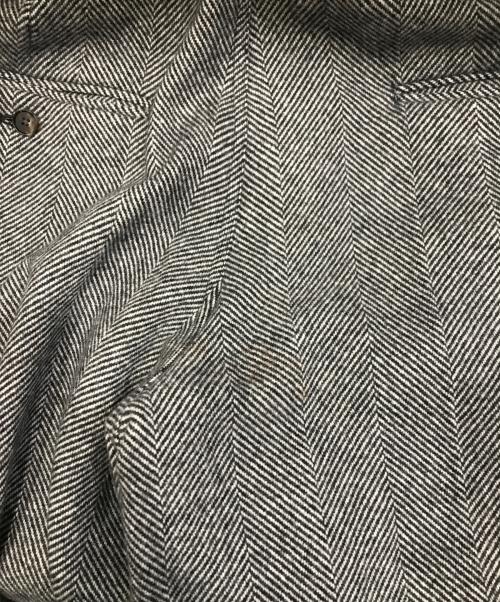 BED J.W. FORD（ベッドフォード）BED J.W. FORD (ベッドフォード) Wool Mosser Wide Pants グレー サイズ:1の古着・服飾アイテム