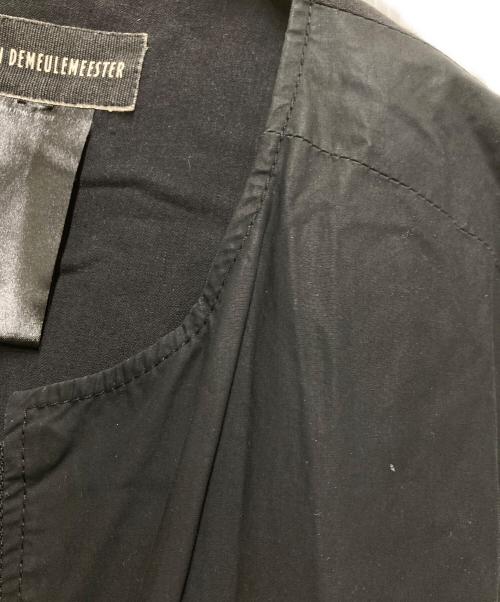 ANN DEMEULEMEESTER（アンドゥムルメステール）ANN DEMEULEMEESTER (アンドゥムルメステール) ジップベスト ブラック サイズ:不明の古着・服飾アイテム