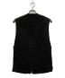 ANN DEMEULEMEESTER (アンドゥムルメステール) ジップベスト ブラック サイズ:不明：14000円