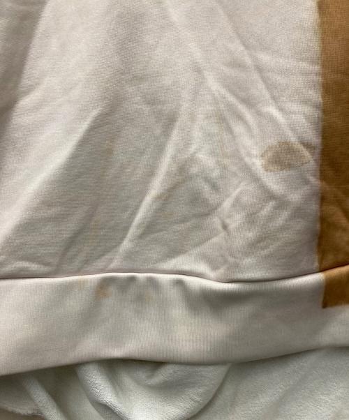 MARQUE ALMEIDA（マルケス アルメイダ）MARQUE ALMEIDA (マルケス アルメイダ) Printed sweatshirt ベージュ サイズ:XSの古着・服飾アイテム