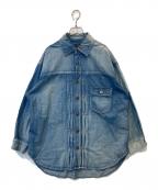 LEEリー）の古着「COWBOY SHIRTS（カウボーイシャツ）　LL4647」｜ブルー