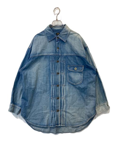 LEE（リー）LEE (リー) COWBOY SHIRTS（カウボーイシャツ）　LL4647 ブルー サイズ:M 未使用品の古着・服飾アイテム
