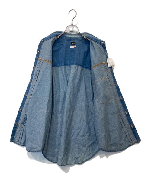 LEE（リー）LEE (リー) COWBOY SHIRTS（カウボーイシャツ）　LL4647 ブルー サイズ:M 未使用品の古着・服飾アイテム