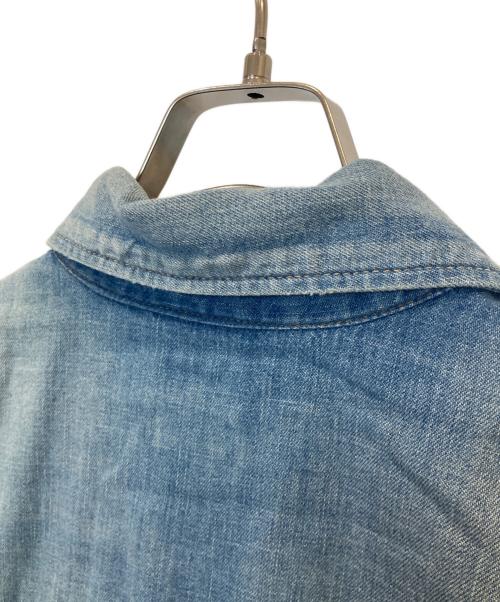 LEE（リー）LEE (リー) COWBOY SHIRTS（カウボーイシャツ）　LL4647 ブルー サイズ:M 未使用品の古着・服飾アイテム