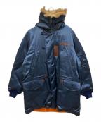 RockyMountainFeatherBed GRAND TETONロッキーマウンテンフェザーベッド グランドテトン）の古着「N-3 Down Parka」｜ネイビー(AIR FORCE BLUE)