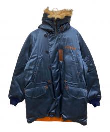 RockyMountainFeatherBed GRAND TETON（ロッキーマウンテンフェザーベッド グランドテトン）の古着「N-3 Down Parka」｜ネイビー(AIR FORCE BLUE)