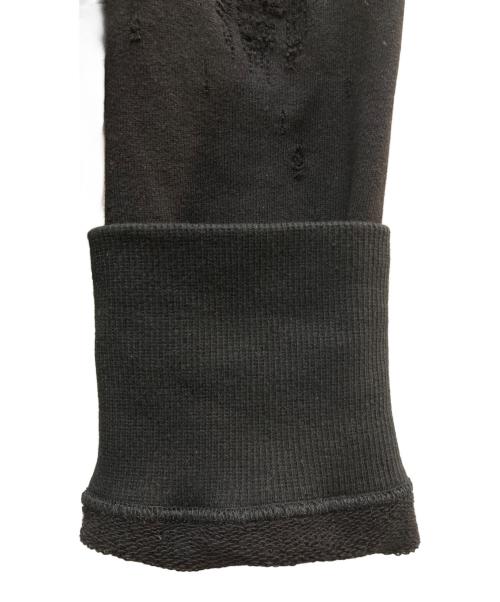 Yohji Yamamoto pour homme（ヨウジヤマモト プールオム）Yohji Yamamoto pour homme (ヨウジヤマモト プールオム) DAMAGED LINING YOKE HOODIE ブラック サイズ:SIZE 3の古着・服飾アイテム