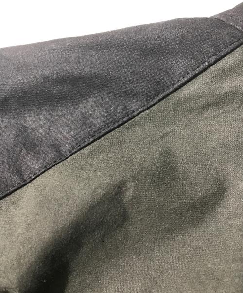 Barbour（バブアー）Barbour (バブアー) MARKAWARE (マーカウェア) EDIFICE (エディフィス) 別注 BEDALE PANEL ブラック×カーキ サイズ:3の古着・服飾アイテム