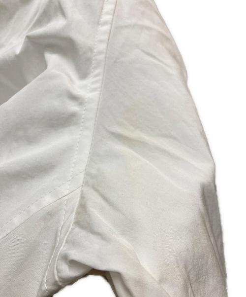 Yohji Yamamoto pour homme（ヨウジヤマモト プールオム）Yohji Yamamoto pour homme (ヨウジヤマモト プールオム) 120/2 COTTON BROAD BACK GATHER VEST BLOUSE ホワイト サイズ:3の古着・服飾アイテム