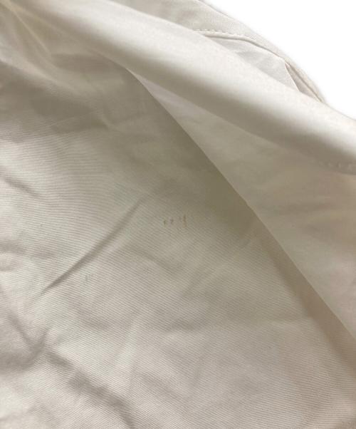 Yohji Yamamoto pour homme（ヨウジヤマモト プールオム）Yohji Yamamoto pour homme (ヨウジヤマモト プールオム) 120/2 COTTON BROAD BACK GATHER VEST BLOUSE ホワイト サイズ:3の古着・服飾アイテム