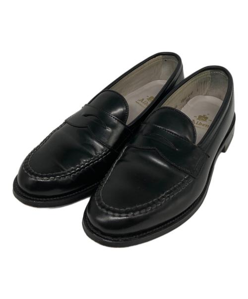 Alden（オールデン）Alden (オールデン) シェルコードバンローファー ブラック サイズ:9 1/2 Dの古着・服飾アイテム