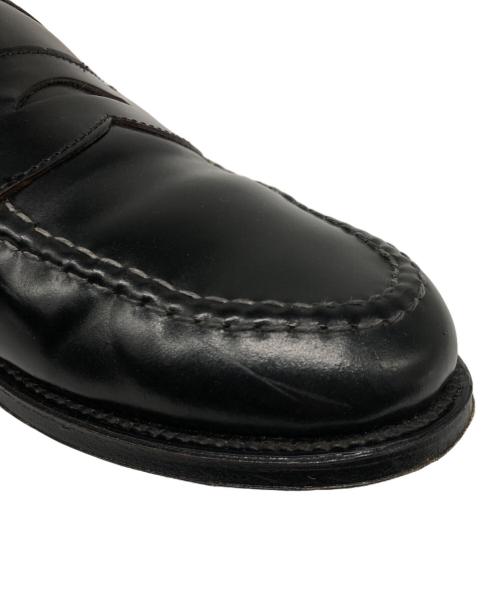 Alden（オールデン）Alden (オールデン) シェルコードバンローファー ブラック サイズ:9 1/2 Dの古着・服飾アイテム