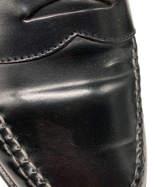 Alden（オールデン）Alden (オールデン) シェルコードバンローファー ブラック サイズ:9 1/2 Dの古着・服飾アイテム