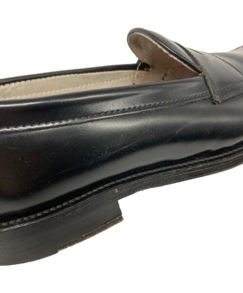 Alden（オールデン）Alden (オールデン) シェルコードバンローファー ブラック サイズ:9 1/2 Dの古着・服飾アイテム