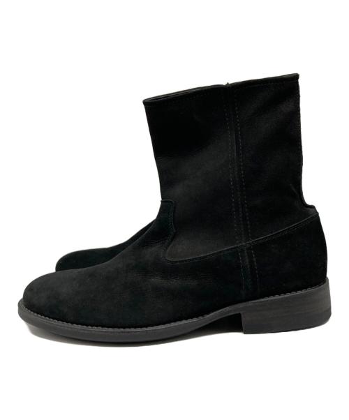 ripvanwinkle（リップヴァンウィンクル）ripvanwinkle (リップヴァンウィンクル) スウェードブーツ ブラック サイズ:40の古着・服飾アイテム