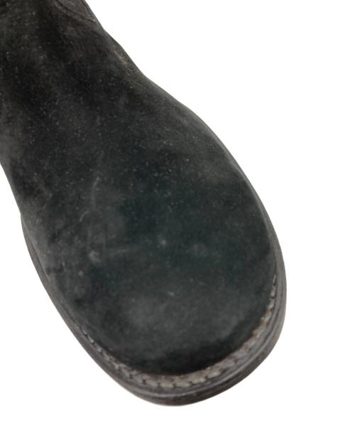 ripvanwinkle（リップヴァンウィンクル）ripvanwinkle (リップヴァンウィンクル) スウェードブーツ ブラック サイズ:40の古着・服飾アイテム