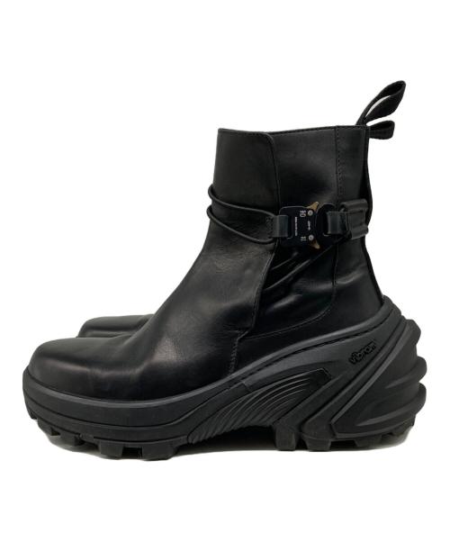 1017 ALYX 9SM（テンセブンティーン アリクス ナインエスエム）1017 ALYX 9SM (テンセブンティーン アリクス ナインエスエム) Low Buckle With Fixed Sole Chelsea Boots ブラック サイズ:41の古着・服飾アイテム