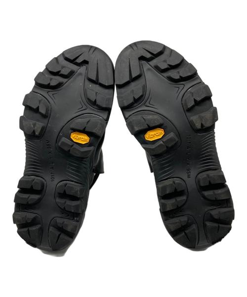 1017 ALYX 9SM（テンセブンティーン アリクス ナインエスエム）1017 ALYX 9SM (テンセブンティーン アリクス ナインエスエム) Low Buckle With Fixed Sole Chelsea Boots ブラック サイズ:41の古着・服飾アイテム