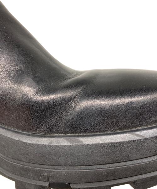 1017 ALYX 9SM（テンセブンティーン アリクス ナインエスエム）1017 ALYX 9SM (テンセブンティーン アリクス ナインエスエム) Low Buckle With Fixed Sole Chelsea Boots ブラック サイズ:41の古着・服飾アイテム