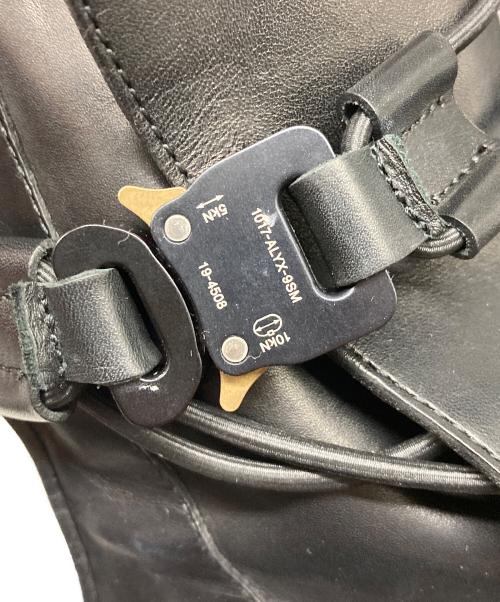 1017 ALYX 9SM（テンセブンティーン アリクス ナインエスエム）1017 ALYX 9SM (テンセブンティーン アリクス ナインエスエム) Low Buckle With Fixed Sole Chelsea Boots ブラック サイズ:41の古着・服飾アイテム