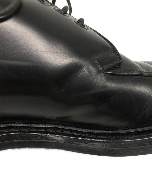 PRADA（プラダ）PRADA (プラダ) レースアップブーツ ブラック サイズ:5 1/2の古着・服飾アイテム