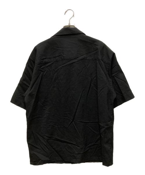 MARNI（マルニ）MARNI (マルニ) ウールトロピカルオープンカラーS/Sシャツ ブラック サイズ:46の古着・服飾アイテム