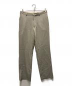 AURALEEオーラリー）の古着「HARD TWIST WOOL DOBBY SLACKS」｜ベージュ