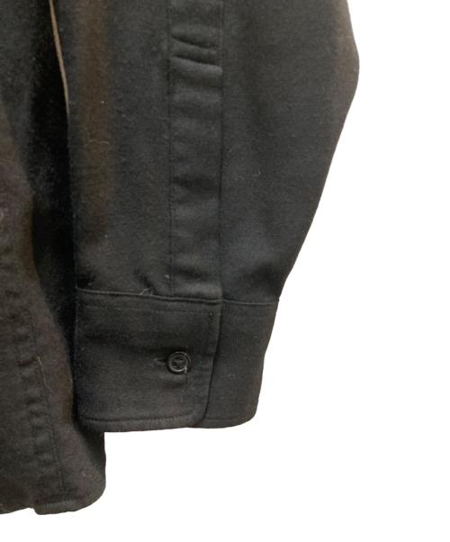 AURALEE（オーラリー）AURALEE (オーラリー) SUPER LIGHT WOOL SHIRTS ブラック サイズ:SIZE 3の古着・服飾アイテム