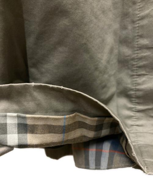 Burberry's（バーバリーズ）Burberry's (バーバリーズ) 付け襟ライナー付トレンチコート カーキ サイズ:42の古着・服飾アイテム