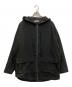 ATTACHMENT（アタッチメント）の古着「ボイルジップアップフーデッドジャケット」｜ブラック