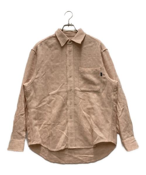 BoTT（ボット）BoTT (ボット) WOVEN SHIRT ピンク サイズ:Mの古着・服飾アイテム