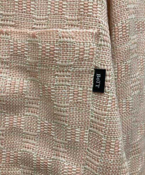 BoTT（ボット）BoTT (ボット) WOVEN SHIRT ピンク サイズ:Mの古着・服飾アイテム