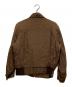 VINTAGE (ヴィンテージ) 50's～60's カスリジップスポーツジャケット ブラウン サイズ:40：30000円