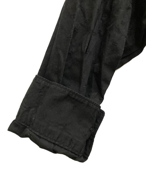 COMME des GARCONS SHIRT（コムデギャルソンシャツ）COMME des GARCONS SHIRT (コムデギャルソンシャツ) 異素材切替長袖シャツ ブラック サイズ:Lの古着・服飾アイテム