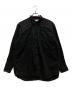 COMME des GARCONS SHIRT（コムデギャルソンシャツ）の古着「異素材切替長袖シャツ」｜ブラック