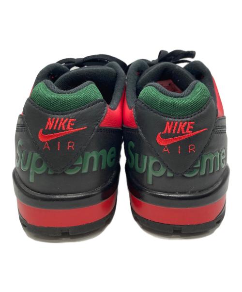 NIKE（ナイキ）NIKE (ナイキ) SUPREME (シュプリーム) Air Cross Trainer 3 Low ブラック×グリーン サイズ:US10/UK9/EUR44の古着・服飾アイテム