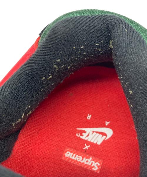 NIKE（ナイキ）NIKE (ナイキ) SUPREME (シュプリーム) Air Cross Trainer 3 Low ブラック×グリーン サイズ:US10/UK9/EUR44の古着・服飾アイテム