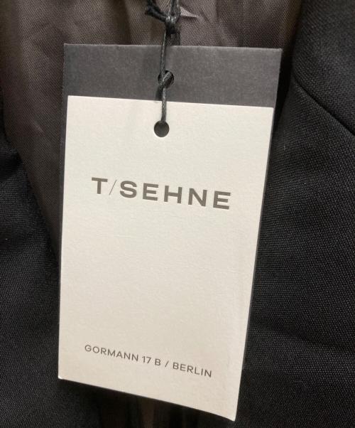 T/SEHNE（ティー セーヌ）T/SEHNE (ティー セーヌ) DOUBLE-LAYERED TAILORED JACKE ブラック サイズ:50の古着・服飾アイテム