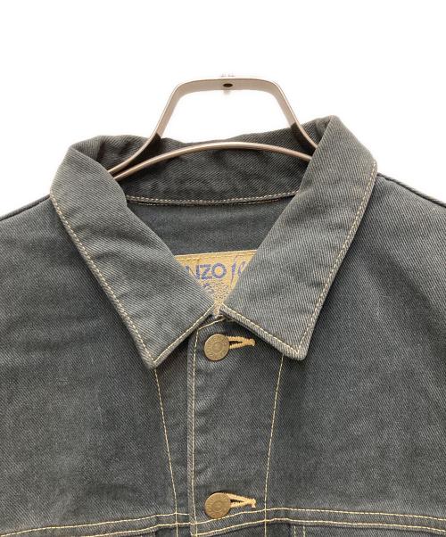 KENZO JEANS（ケンゾージーンズ）KENZO JEANS (ケンゾージーンズ) デニムジャケット グレー サイズ:FREEの古着・服飾アイテム