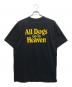 SUPREME (シュプリーム) All Dog Go Heaven Tee ブラック サイズ:L：8000円