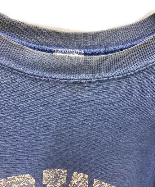 Champion REVERSE WEAVE（チャンピオン リバース ウィーブ）Champion REVERSE WEAVE (チャンピオン リバース ウィーブ) 90s カレッジロゴスウェット ブルー サイズ:Ⅼの古着・服飾アイテム