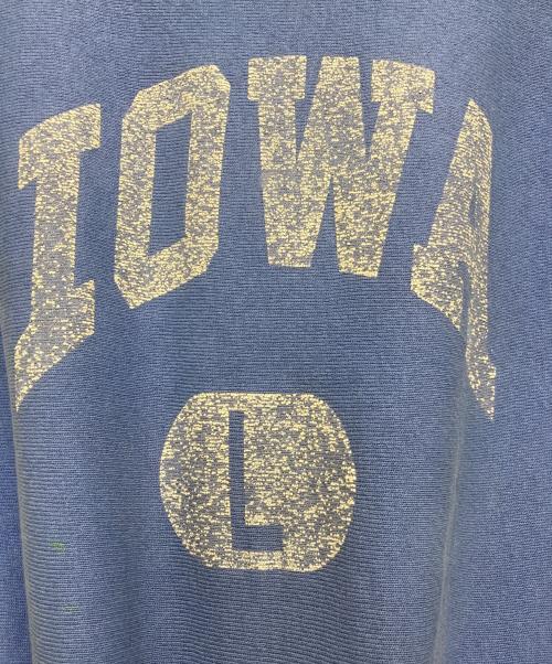 Champion REVERSE WEAVE（チャンピオン リバース ウィーブ）Champion REVERSE WEAVE (チャンピオン リバース ウィーブ) 90s カレッジロゴスウェット ブルー サイズ:Ⅼの古着・服飾アイテム