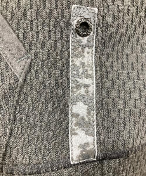 ARMANI EXCHANGE（アルマーニ エクスチェンジ）ARMANI EXCHANGE (アルマーニ エクスチェンジ) ハーフジップスウェット グレー サイズ:Mの古着・服飾アイテム
