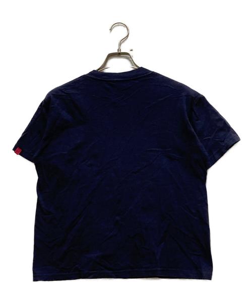 GOODENOUGHUK（グットイナフ ユーケー）GOODENOUGHUK (グットイナフ ユーケー) 00sプリントTシャツ ネイビー サイズ:140の古着・服飾アイテム