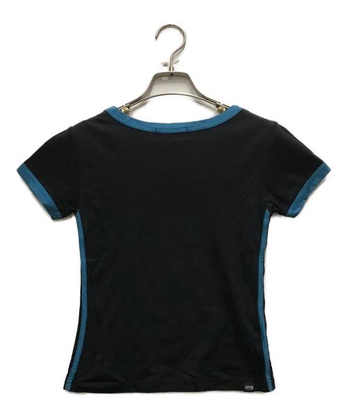 Hysteric Glamour（ヒステリックグラマー）Hysteric Glamour (ヒステリックグラマー) FEATHER BABE チビTシャツ ブラック サイズ:FREEの古着・服飾アイテム