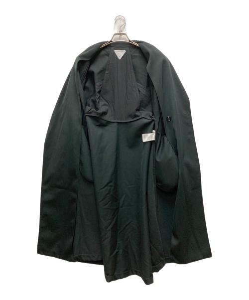 BOTTEGA VENETA（ボッテガベネタ）BOTTEGA VENETA (ボッテガベネタ) トライアングルバックルトレンチコート ダークグリーン サイズ:34の古着・服飾アイテム