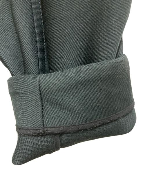 BOTTEGA VENETA（ボッテガベネタ）BOTTEGA VENETA (ボッテガベネタ) トライアングルバックルトレンチコート ダークグリーン サイズ:34の古着・服飾アイテム