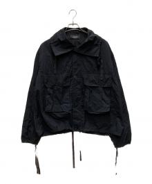 UNUSED（アンユーズド）の古着「nylon pocket jacket」｜ブラック