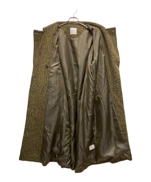 CLANE（クラネ）CLANE (クラネ) ミックスシャギーレディーコート グリーン×ブラック サイズ:1の古着・服飾アイテム